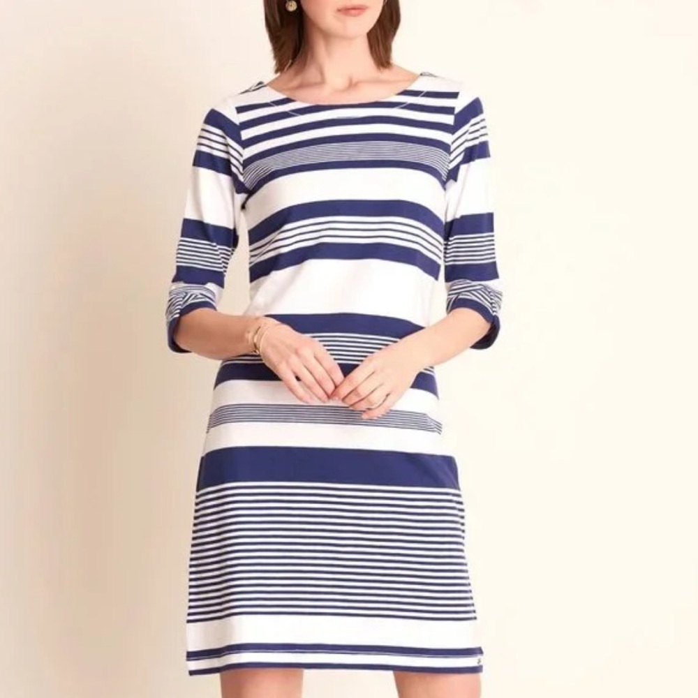 Hatley Lucy Dress in Seaside Stripe NWOT
